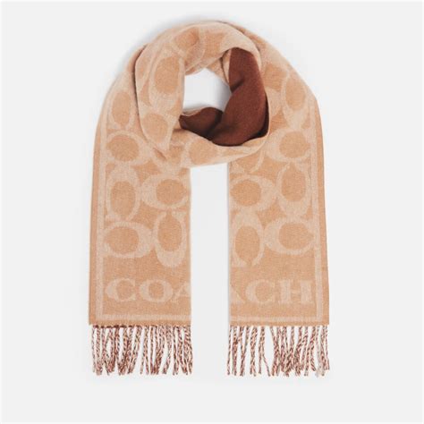 coach muffler scarf
